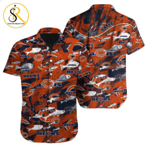 Chicago Bears Hawaiian Shirt NFL Football Custom Hawaiian Shirt for Men Women Gift For Fans 26 SeratyArt