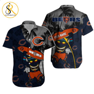 Chicago Bears Hawaiian Shirt NFL Football Custom Hawaiian Shirt for Men Women Gift For Fans 3 SeratyArt