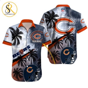 Chicago Bears Hawaiian Shirt NFL Football Custom Hawaiian Shirt for Men Women Gift For Fans 32 SeratyArt