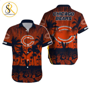 Chicago Bears Hawaiian Shirt NFL Football Custom Hawaiian Shirt for Men Women Gift For Fans 33 SeratyArt