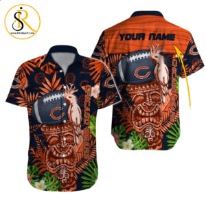 Chicago Bears Hawaiian Shirt NFL Football Custom Hawaiian Shirt for Men Women Gift For Fans 52 SeratyArt