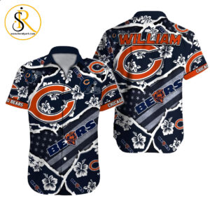 Chicago Bears Hawaiian Shirt NFL Football Custom Hawaiian Shirt for Men Women Gift For Fans 6 SeratyArt