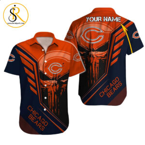 Chicago Bears Hawaiian Shirt NFL Football Custom Hawaiian Shirt for Men Women Gift For Fans 7 SeratyArt