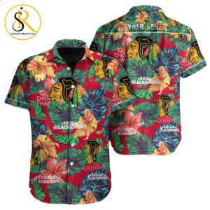 Chicago Blackhawks NHL Custom Hawaiian shirt for Men Women Gift for Fans SeratyArt