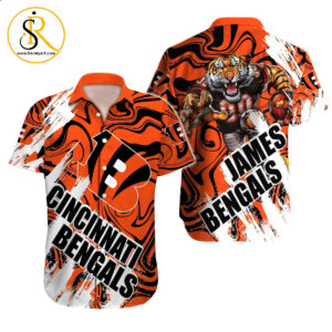 Cincinnati Bengals Hawaiian Shirt NFL Football Custom Hawaiian Shirt for Men Women Gift For Fans 15 SeratyArt