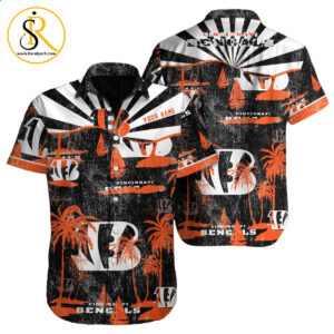 Cincinnati Bengals Hawaiian Shirt NFL Football Custom Hawaiian Shirt for Men Women Gift For Fans 2 SeratyArt