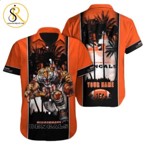 Cincinnati Bengals Hawaiian Shirt NFL Football Custom Hawaiian Shirt for Men Women Gift For Fans 22 SeratyArt