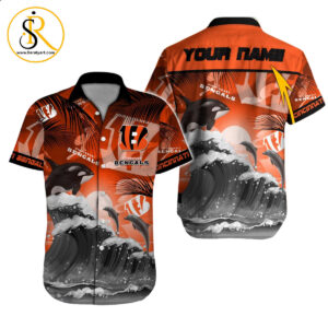 Cincinnati Bengals Hawaiian Shirt NFL Football Custom Hawaiian Shirt for Men Women Gift For Fans 4 SeratyArt