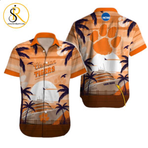 Clemson Tigers NCAA Hawaiian Shirt Custom Hawaii Shirt for Men Women Gift for Fans 13 SeratyArt