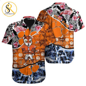 Clemson Tigers NCAA Hawaiian Shirt Custom Hawaii Shirt for Men Women Gift for Fans 16 SeratyArt
