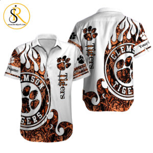 Clemson Tigers NCAA Hawaiian Shirt Custom Hawaii Shirt for Men Women Gift for Fans 8 SeratyArt