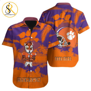 Clemson Tigers NCAA Hawaiian Shirt Custom Hawaii Shirt for Men Women Gift for Fans SeratyArt