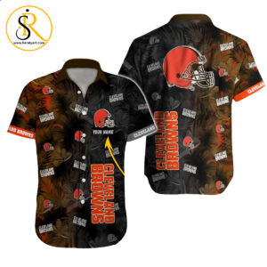 Cleveland Browns NFL Hawaii Shirt NFL Football Custom Hawaiian Shirt for Men Women Gift For Fans 3 SeratyArt