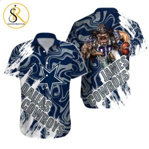 Dallas Cowboys Hawaiian Shirt NFL Football Custom Hawaiian Shirt for Men Women Gift For Fans 14 SeratyArt