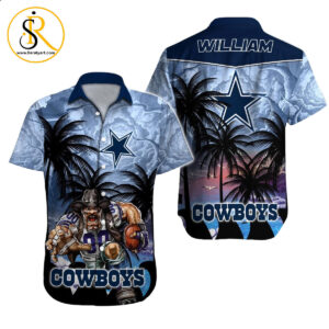 Dallas Cowboys Hawaiian Shirt NFL Football Custom Hawaiian Shirt for Men Women Gift For Fans 17 SeratyArt