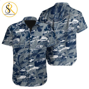 Dallas Cowboys Hawaiian Shirt NFL Football Custom Hawaiian Shirt for Men Women Gift For Fans 26 SeratyArt