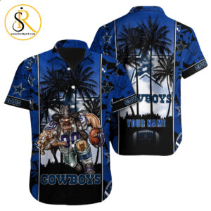 Dallas Cowboys Hawaiian Shirt NFL Football Custom Hawaiian Shirt for Men Women Gift For Fans 34 SeratyArt