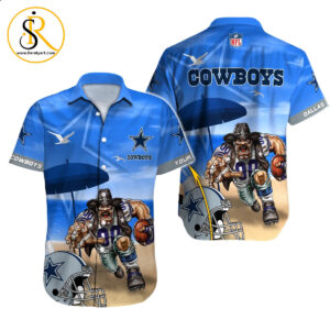 Dallas Cowboys Hawaiian Shirt NFL Football Custom Hawaiian Shirt for Men Women Gift For Fans 39 SeratyArt