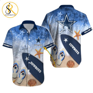 Dallas Cowboys Hawaiian Shirt NFL Football Custom Hawaiian Shirt for Men Women Gift For Fans 40 SeratyArt