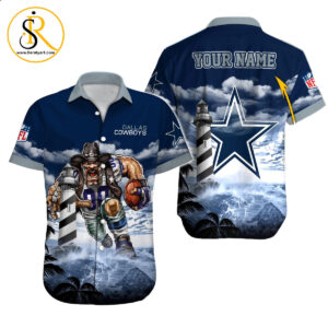 Dallas Cowboys Hawaiian Shirt NFL Football Custom Hawaiian Shirt for Men Women Gift For Fans 41 SeratyArt
