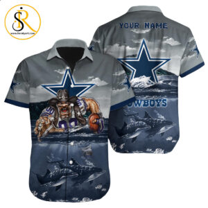 Dallas Cowboys Hawaiian Shirt NFL Football Custom Hawaiian Shirt for Men Women Gift For Fans 43 SeratyArt