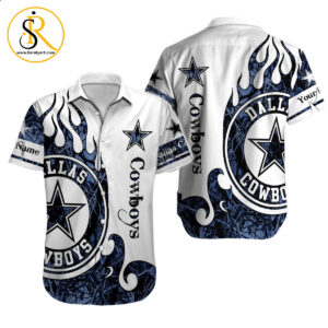 Dallas Cowboys Hawaiian Shirt NFL Football Custom Hawaiian Shirt for Men Women Gift For Fans 44 SeratyArt