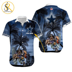 Dallas Cowboys Hawaiian Shirt NFL Football Custom Hawaiian Shirt for Men Women Gift For Fans 47 SeratyArt