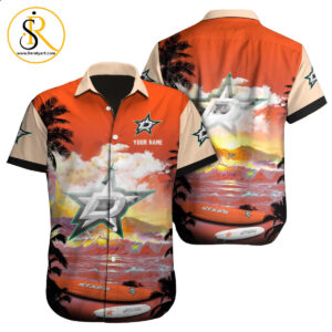 Dallas Stars NHL Custom Hawaii Shirt for Men Women Gift for Fans SeratyArt