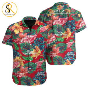 Detroit Red Wings NHL Custom Hawaiian shirt for Men Women Gift for Fans SeratyArt