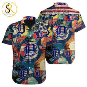 Detroit Tigers MLB Custom Hawaiian shirt for Men Women Gift for Fans SeratyArt