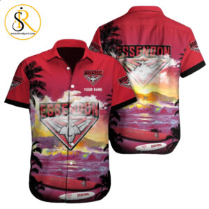 Essendon AFL Custom Hawaii Shirt for Men Women Gift for Fans SeratyArt