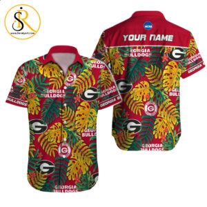 Georgia Bulldogs NCAA Hawaiian Shirt Custom Hawaii Shirt for Men Women Gift for Fans 10 SeratyArt