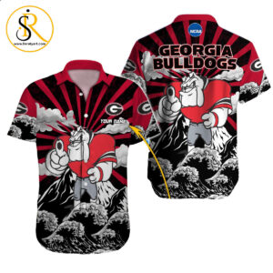 Georgia Bulldogs NCAA Hawaiian Shirt Custom Hawaii Shirt for Men Women Gift for Fans 11 SeratyArt