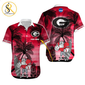 Georgia Bulldogs NCAA Hawaiian Shirt Custom Hawaii Shirt for Men Women Gift for Fans 12 SeratyArt
