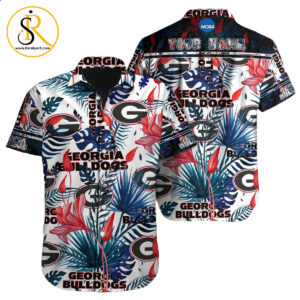 Georgia Bulldogs NCAA Hawaiian Shirt Custom Hawaii Shirt for Men Women Gift for Fans 15 SeratyArt