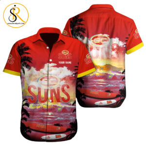 Gold Coast Suns AFL Custom Hawaii Shirt for Men Women Gift for Fans SeratyArt