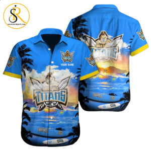 Gold Coast Titans NRL Custom Hawaii Shirt for Men Women Gift for Fans SeratyArt