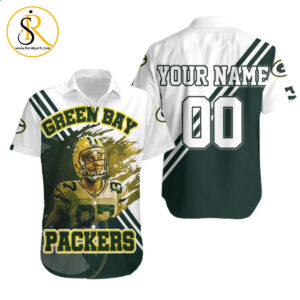 Green Bay Packers Jordy Nelson 87 For Fans Personalized Hawaiian Shirt Aloha Shirt for Men Women SeratyArt