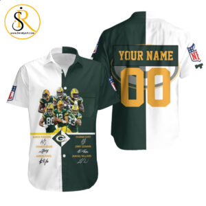 Green Bay Packers Signed Fan 3d Personalized 1 Hawaiian Shirt Aloha Shirt for Men Women SeratyArt