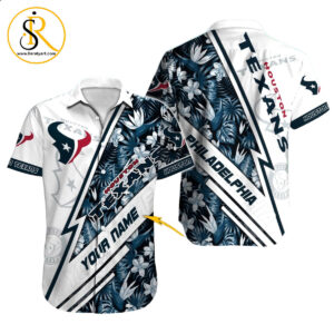 Houston Texans Hawaiian Shirt NFL Football Custom Hawaiian Shirt for Men Women Gift For Fans 12 SeratyArt