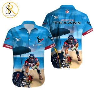 Houston Texans Hawaiian Shirt NFL Football Custom Hawaiian Shirt for Men Women Gift For Fans 39 SeratyArt