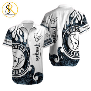 Houston Texans Hawaiian Shirt NFL Football Custom Hawaiian Shirt for Men Women Gift For Fans 45 SeratyArt