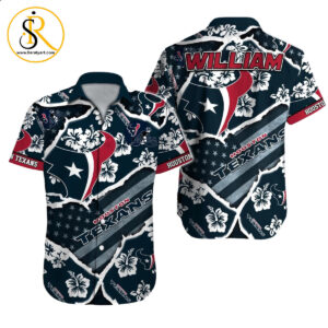 Houston Texans Hawaiian Shirt NFL Football Custom Hawaiian Shirt for Men Women Gift For Fans 6 SeratyArt