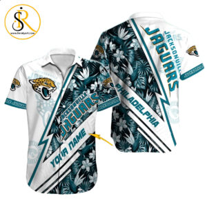 Jacksonville Jaguars Hawaiian Shirt NFL Football Custom Hawaiian Shirt for Men Women Gift For Fans 12 SeratyArt