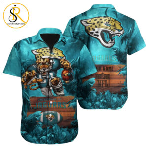 Jacksonville Jaguars Hawaiian Shirt NFL Football Custom Hawaiian Shirt for Men Women Gift For Fans 20 SeratyArt