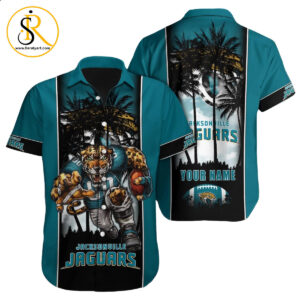 Jacksonville Jaguars Hawaiian Shirt NFL Football Custom Hawaiian Shirt for Men Women Gift For Fans 21 SeratyArt