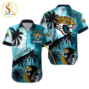 Jacksonville Jaguars Hawaiian Shirt NFL Football Custom Hawaiian Shirt for Men Women Gift For Fans 32 SeratyArt