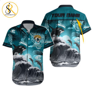 Jacksonville Jaguars Hawaiian Shirt NFL Football Custom Hawaiian Shirt for Men Women Gift For Fans 4 SeratyArt