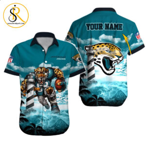 Jacksonville Jaguars Hawaiian Shirt NFL Football Custom Hawaiian Shirt for Men Women Gift For Fans 40 SeratyArt