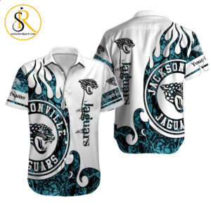 Jacksonville Jaguars Hawaiian Shirt NFL Football Custom Hawaiian Shirt for Men Women Gift For Fans 43 SeratyArt
